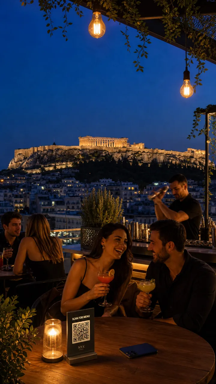 Rooftop bar